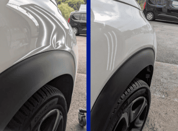 débosselage sans peinture Automarket suite à vandalisme dans les vosges