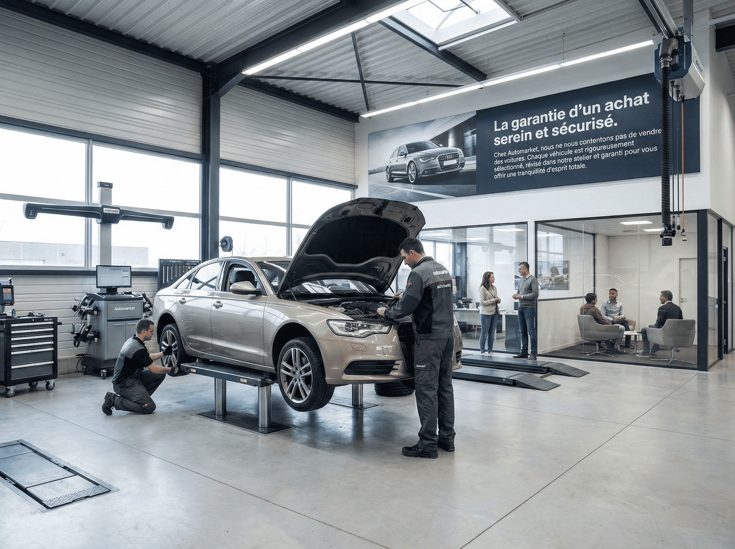 Vente de véhicules d'occasion